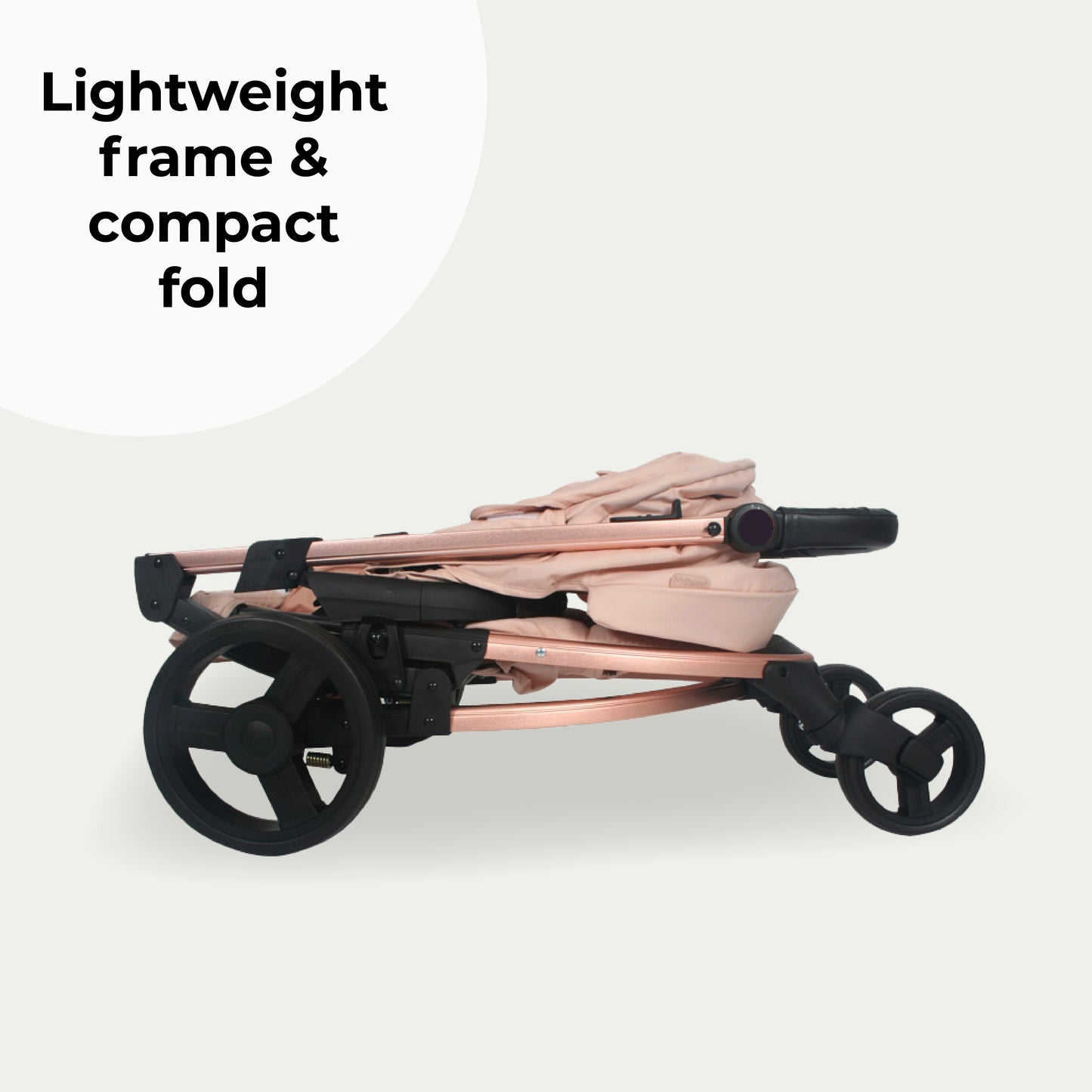 My Babiie MB200i 3-in-1 Travel System with i-Size Car Seat - Pink Plait, Blue Plaid, Onyx Black,  Blush, Oatmeal & Black Leopard