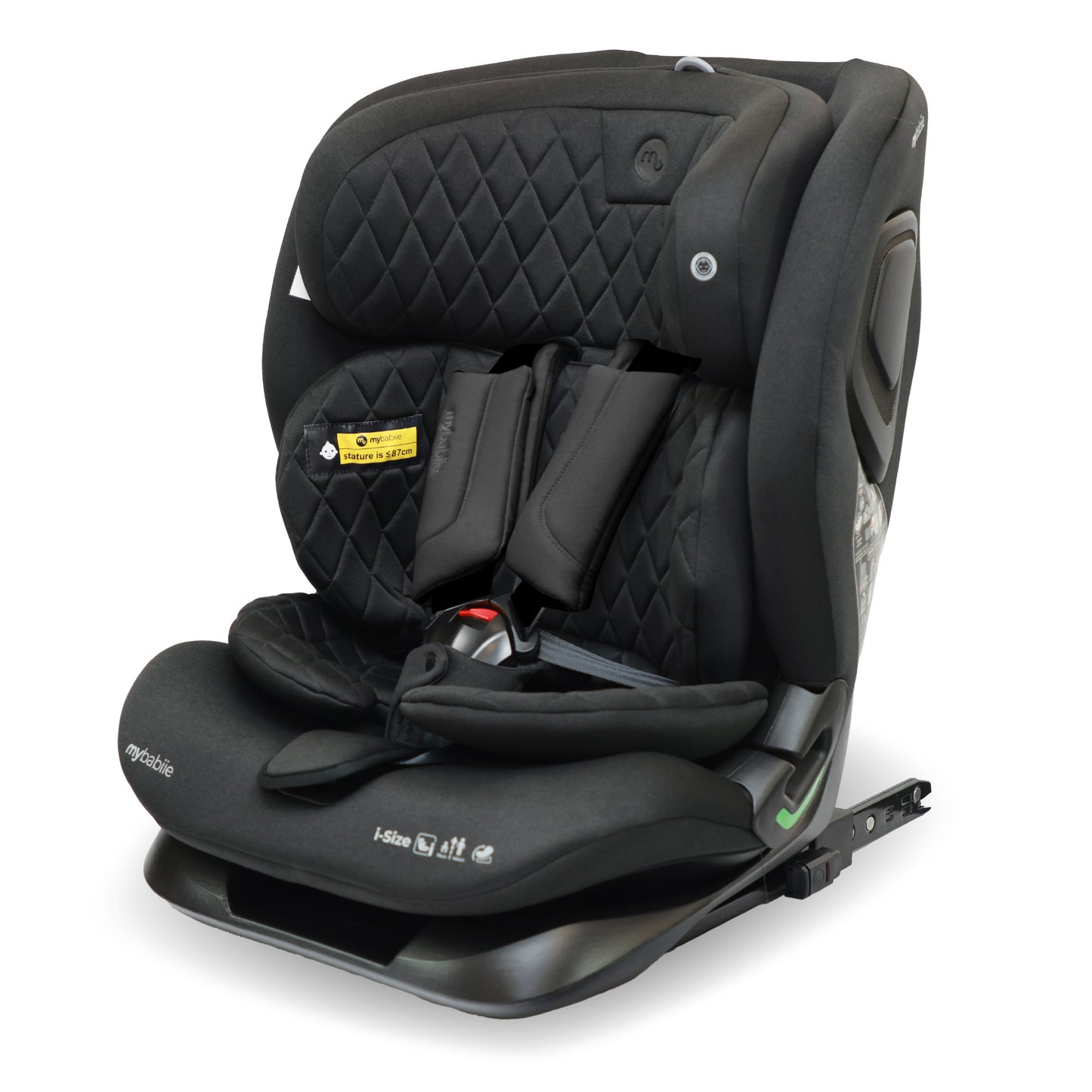 My Babiie - MBCS123 i-Size (76-150cm) Car Seat - Slate Blue