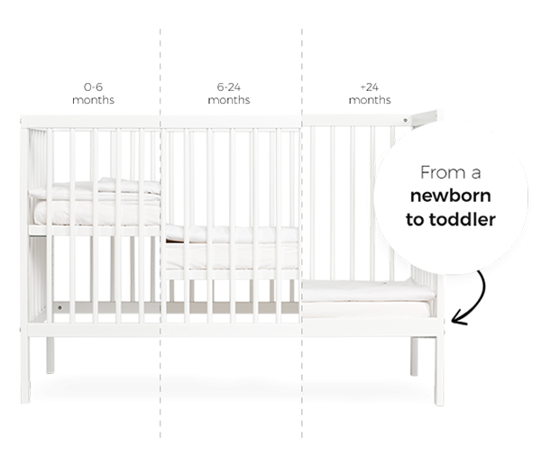 Mokee Midi Cotbed (140x70)