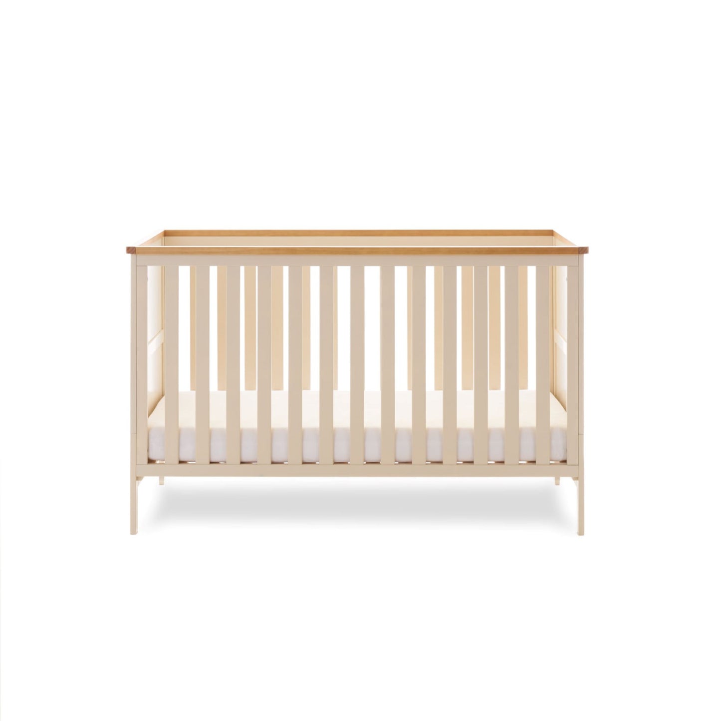 OBABY Evie Cot Bed - Available in Cashmere or White