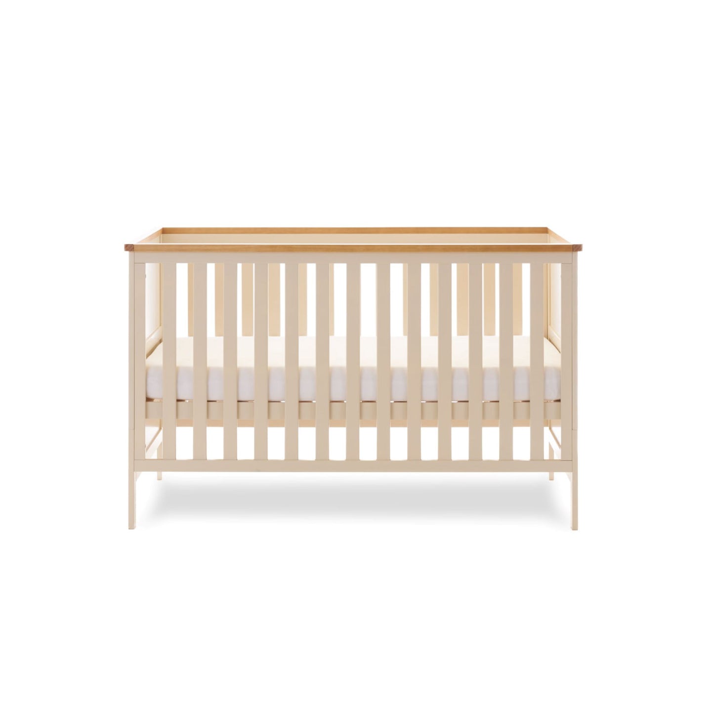 OBABY Evie Cot Bed - Available in Cashmere or White