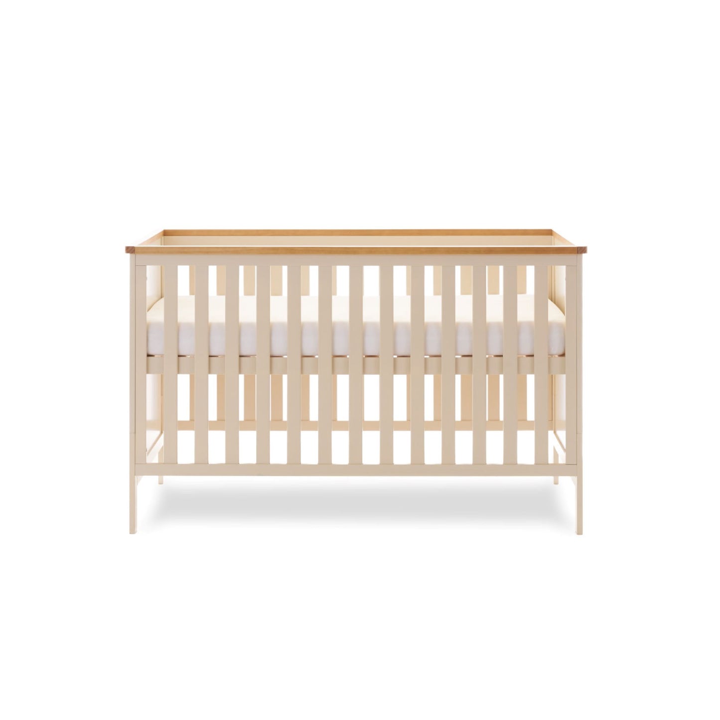 OBABY Evie Cot Bed - Available in Cashmere or White
