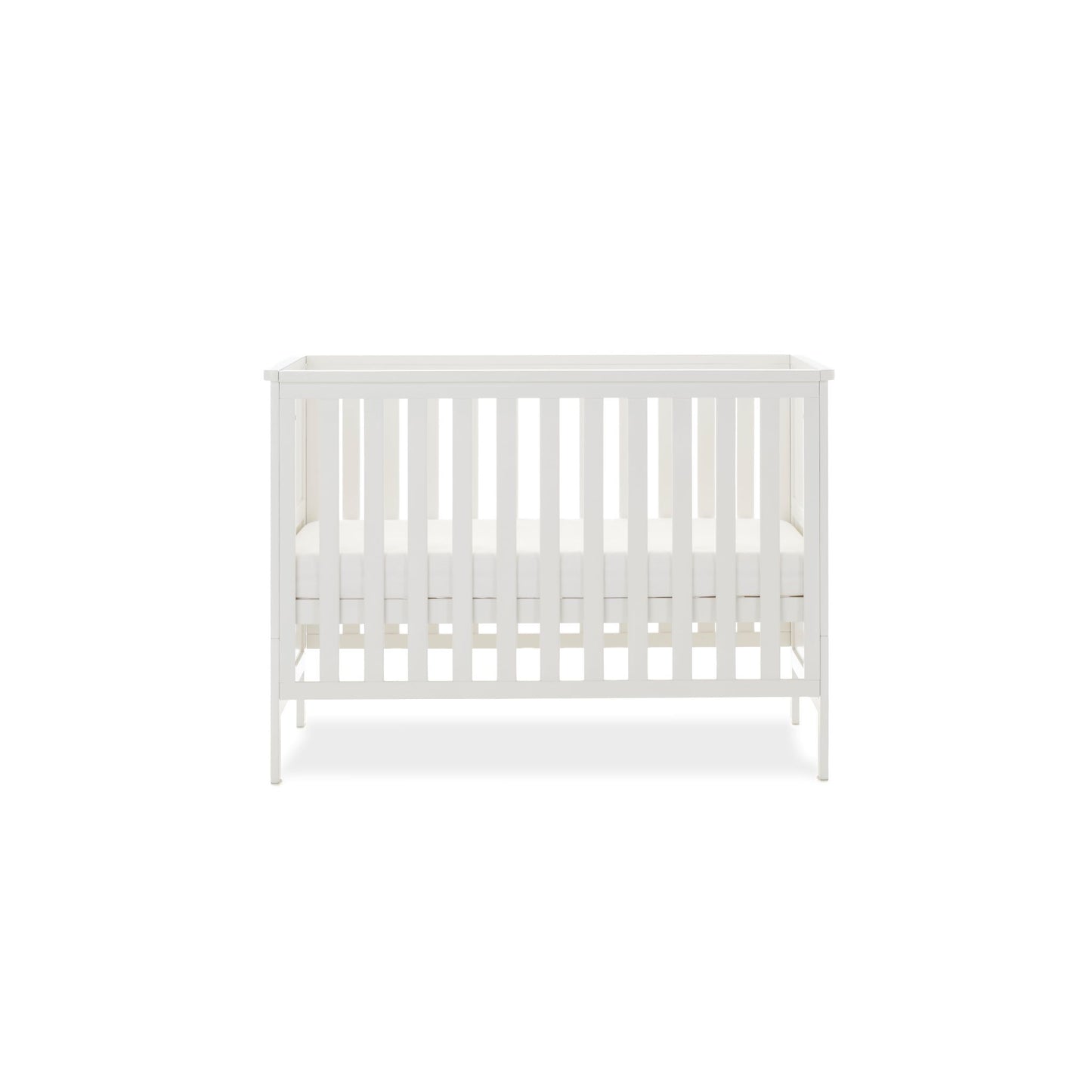 OBABY Evie Mini Cot Bed - Available in White or Cashmere