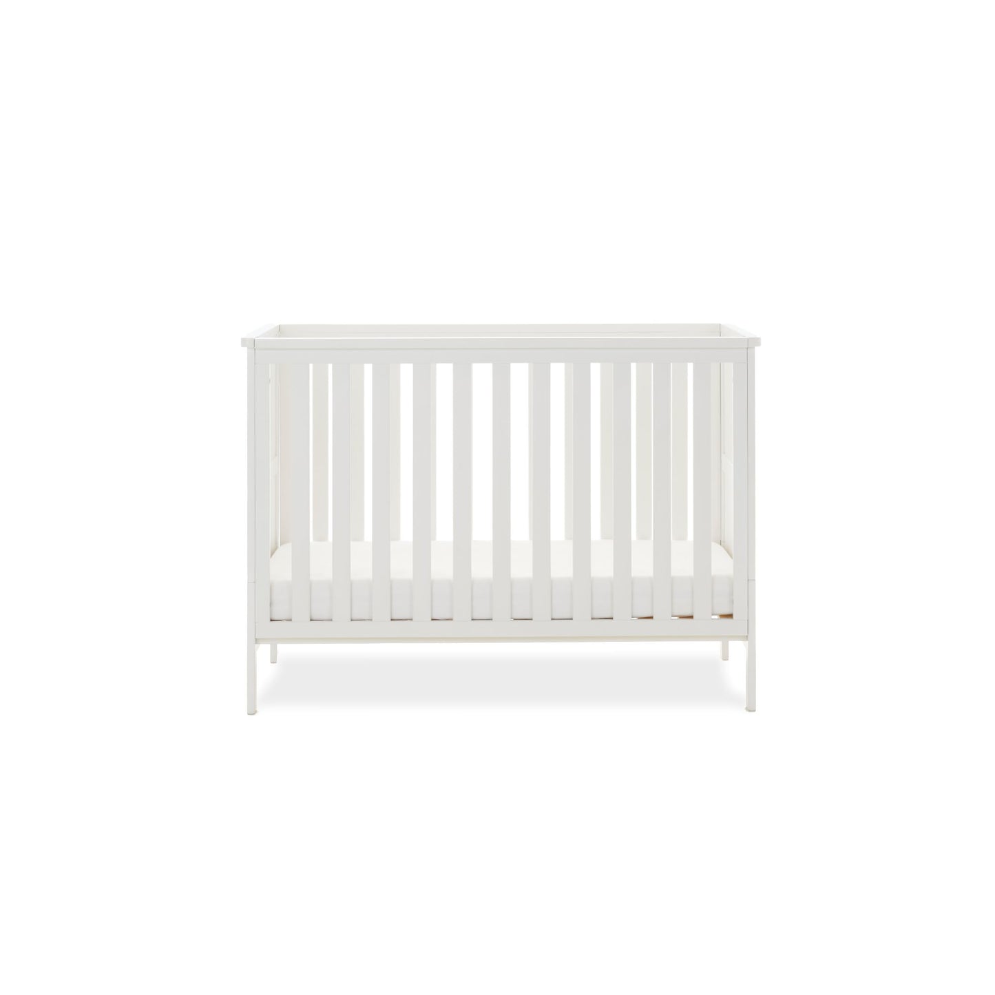 OBABY Evie Mini Cot Bed - Available in White or Cashmere