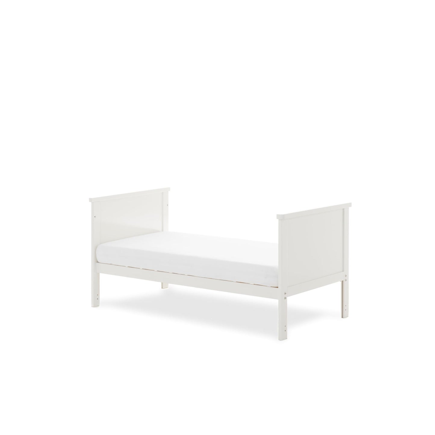 OBABY Evie Mini Cot Bed - Available in White or Cashmere