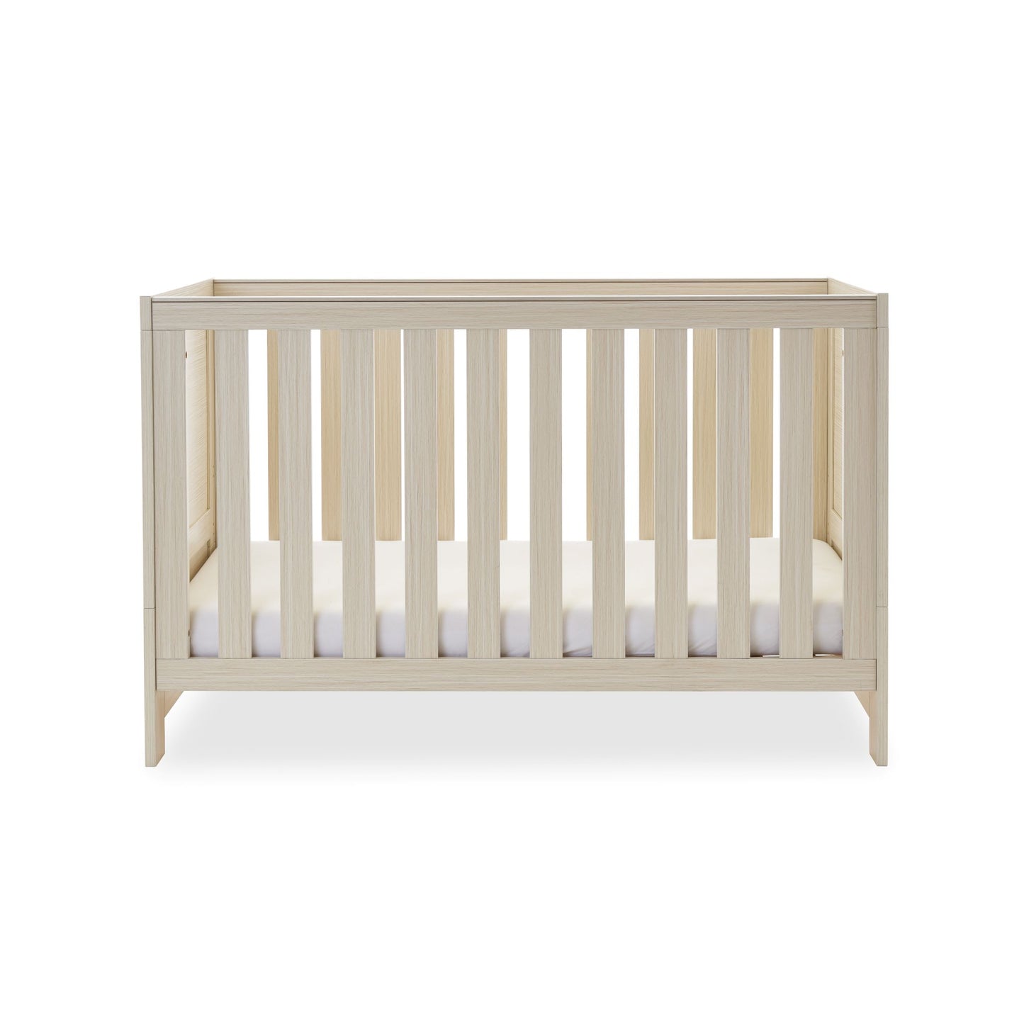 OBABY Nika Cot Bed - Available in Grey Wash, Grey Wash & White, Oatmeal, White Wash and Oak