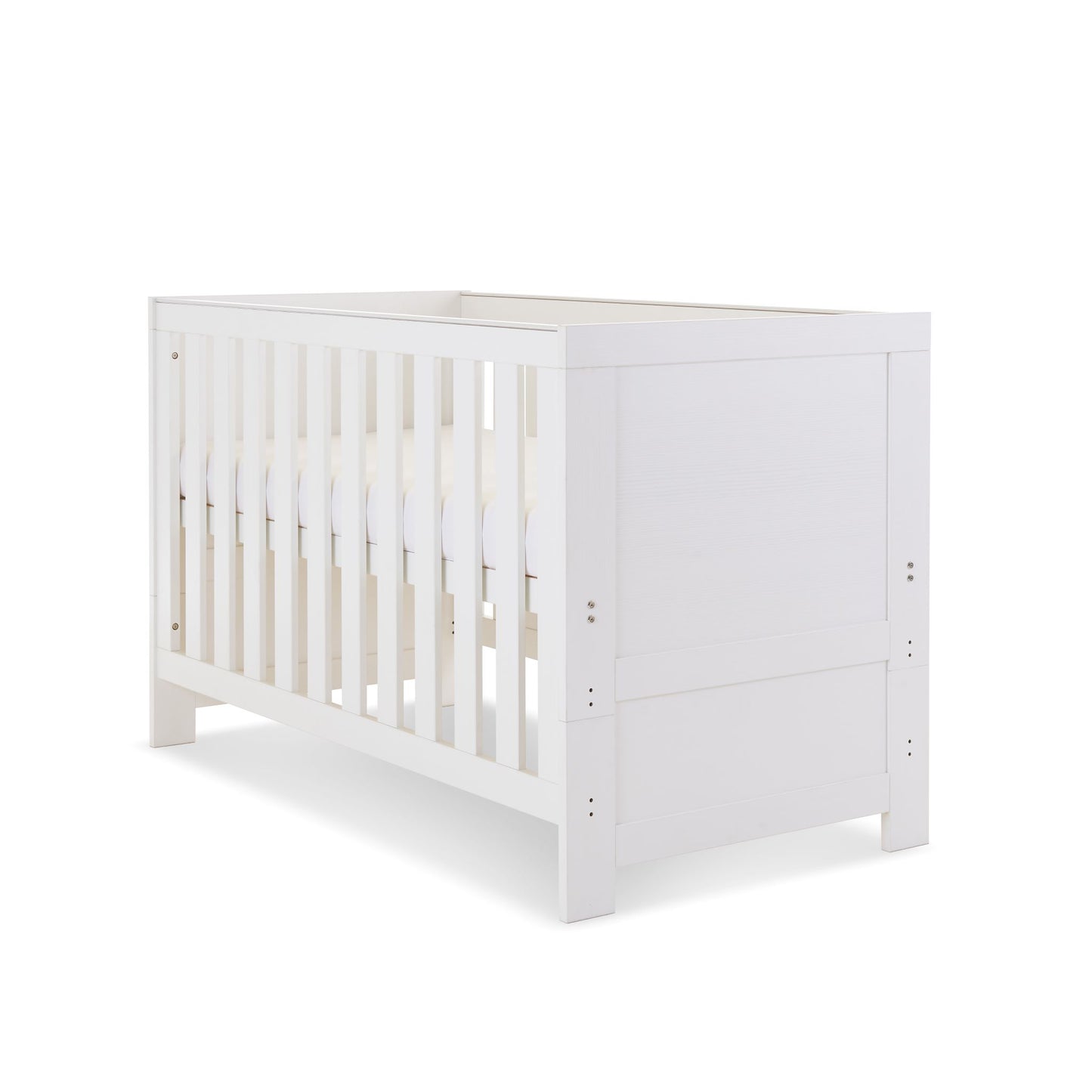 OBABY Nika Cot Bed - Available in Grey Wash, Grey Wash & White, Oatmeal, White Wash and Oak