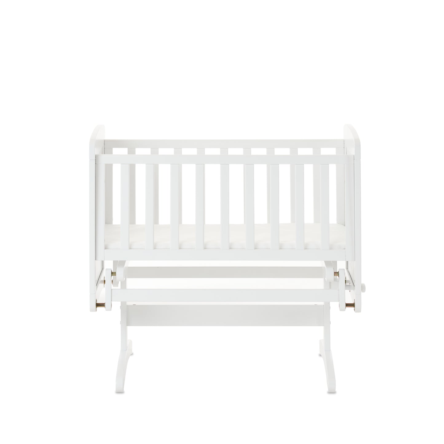 OBABY Gliding Crib – White