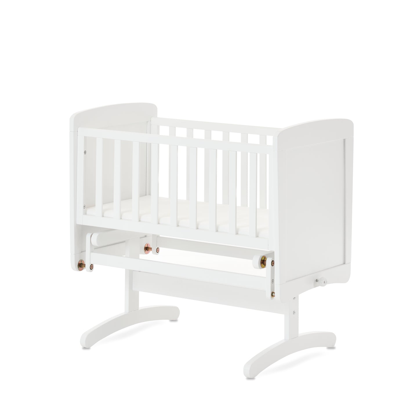 OBABY Gliding Crib – White