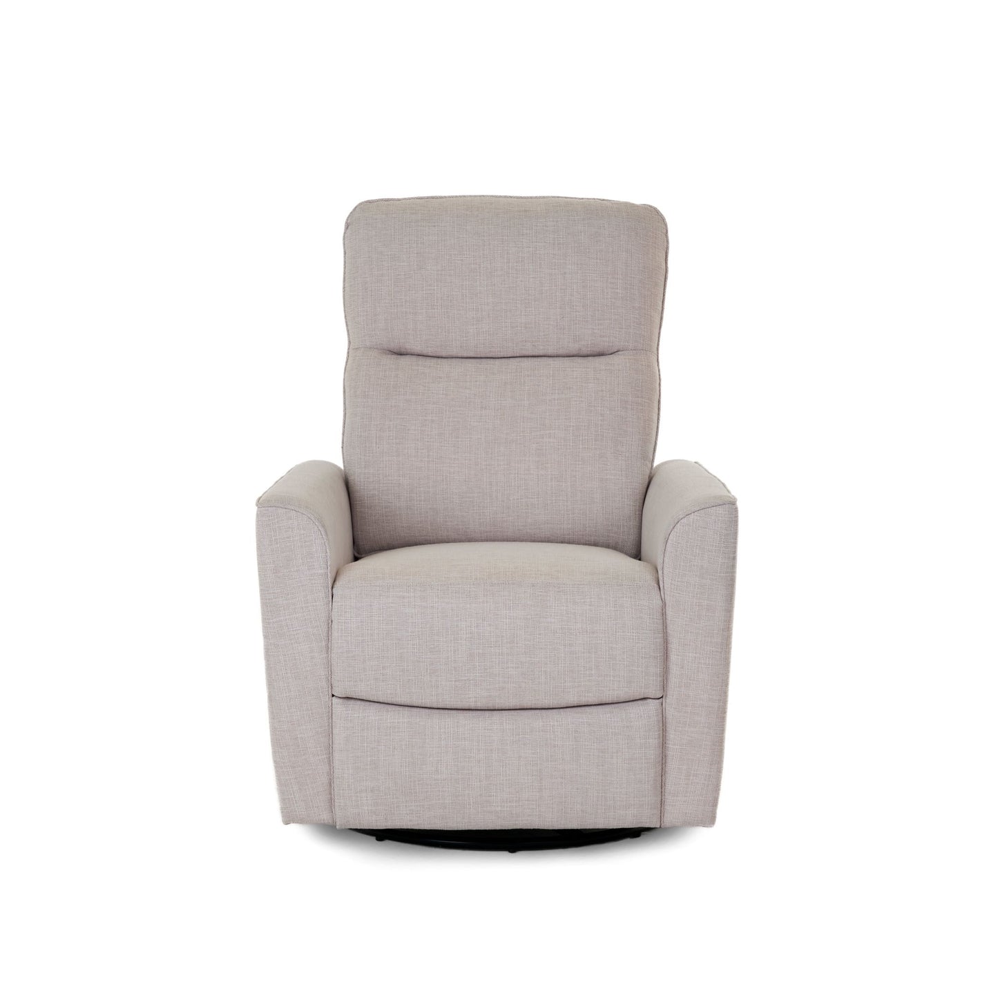 OBABY Savannah Swivel Glider Recliner Chair – Pebble & Oatmeal