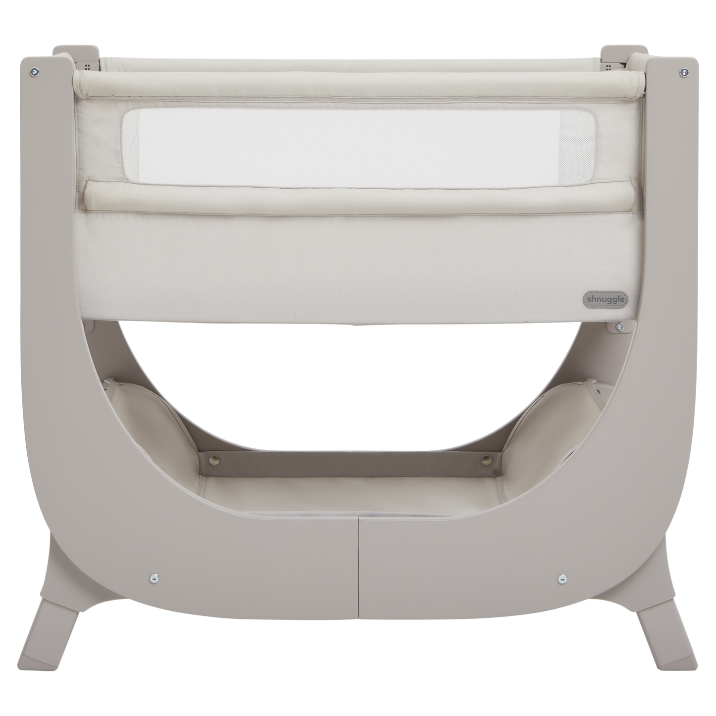 Shnuggle Air Lite Bedside Crib – Complete Sleep Bundle (Crib, Mattress & Sheets)