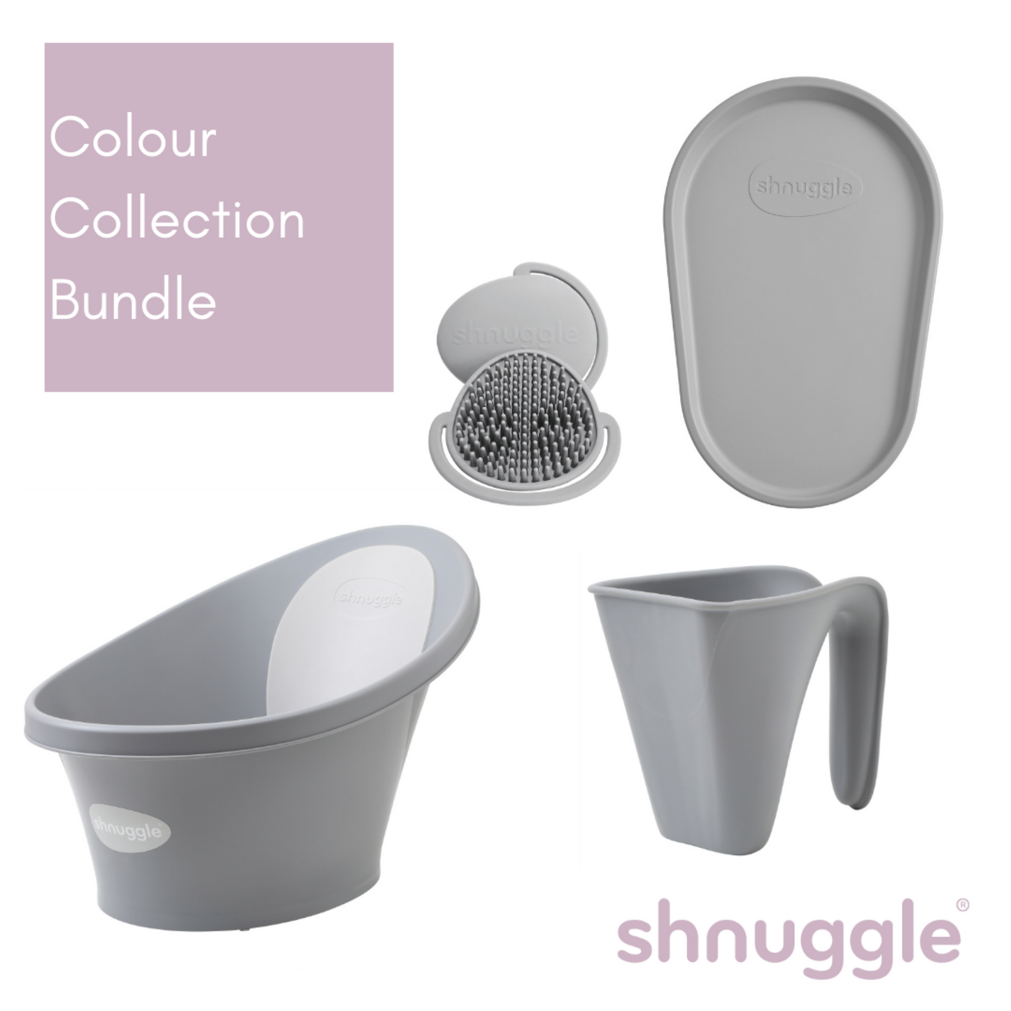 Shnuggle Baby Bath Cuddle Collection Bundle