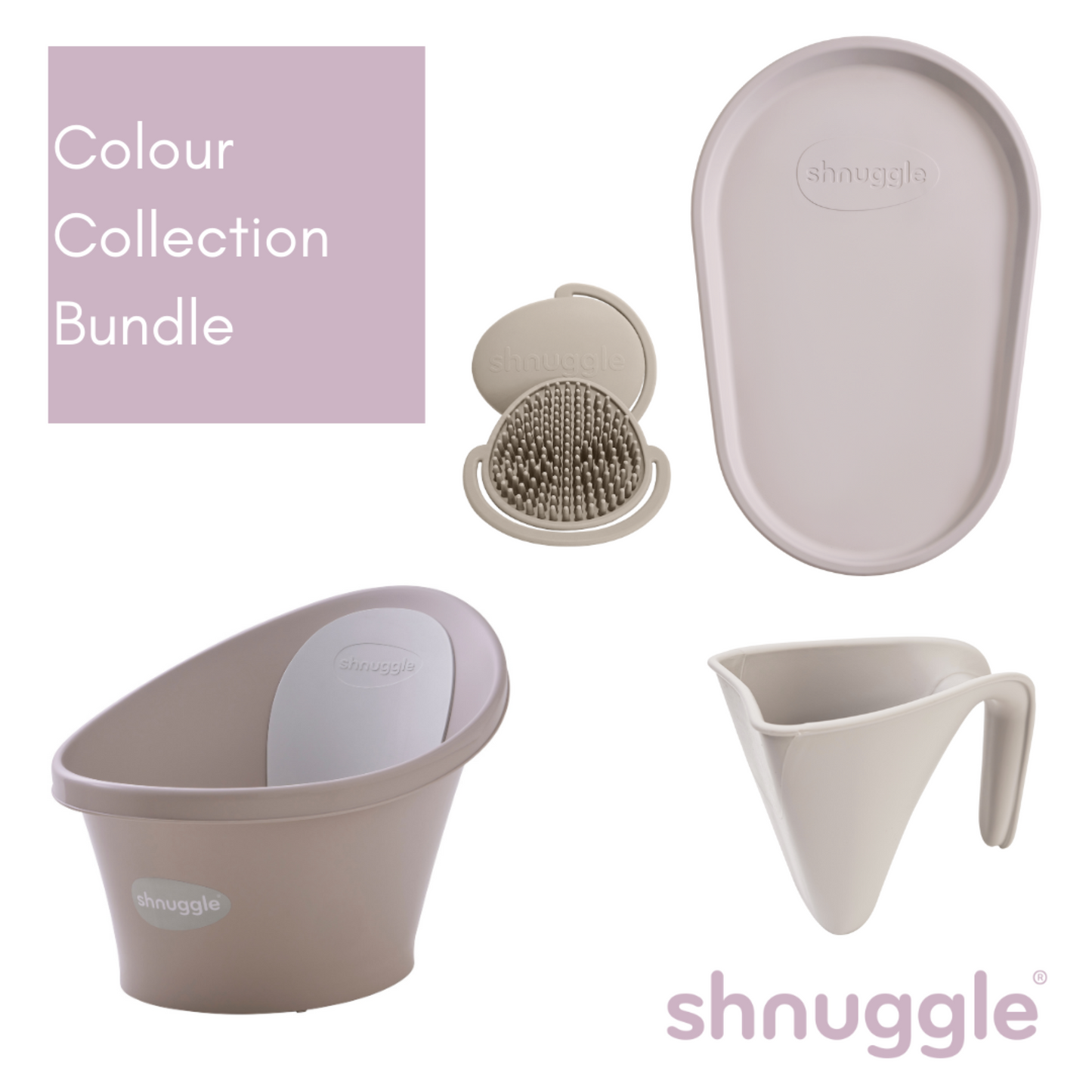 Shnuggle Baby Bath Cuddle Collection Bundle