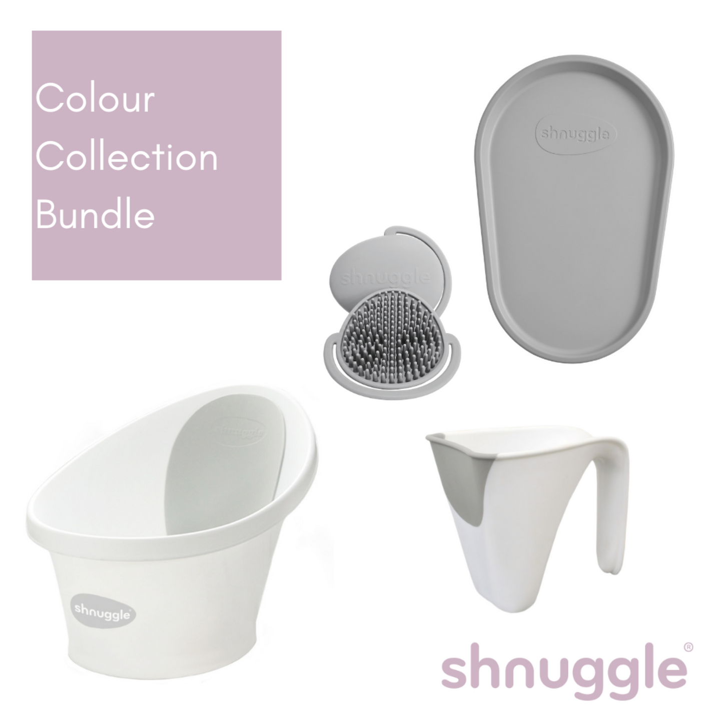 Shnuggle Baby Bath Cuddle Collection Bundle
