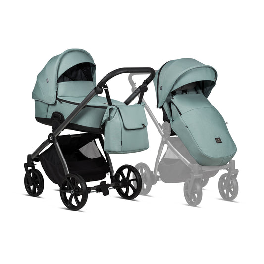 Tutis Mio Plus Thermo 2 In 1 Stroller - Turquoise