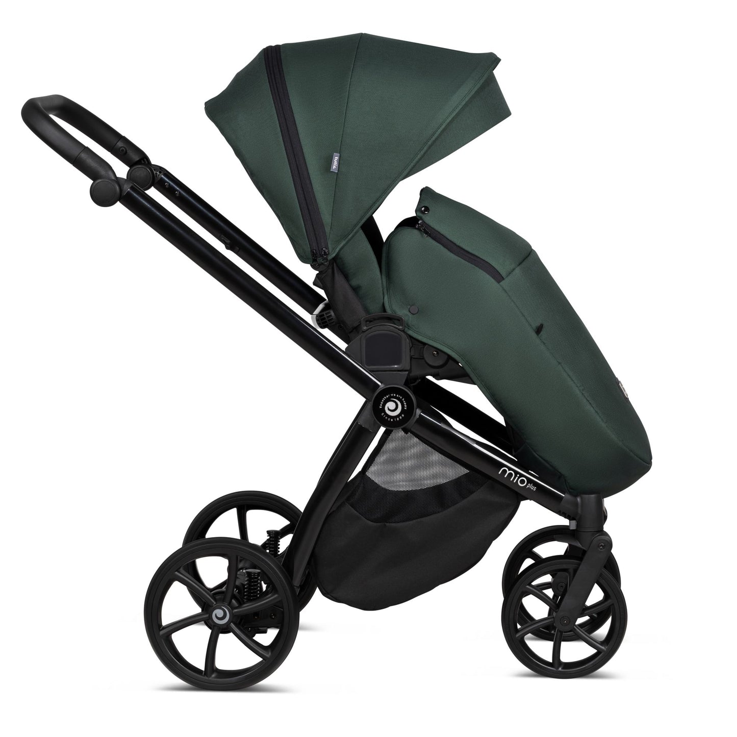 Tutis Mio Plus Thermo 2 In 1 Stroller - Pacific Green