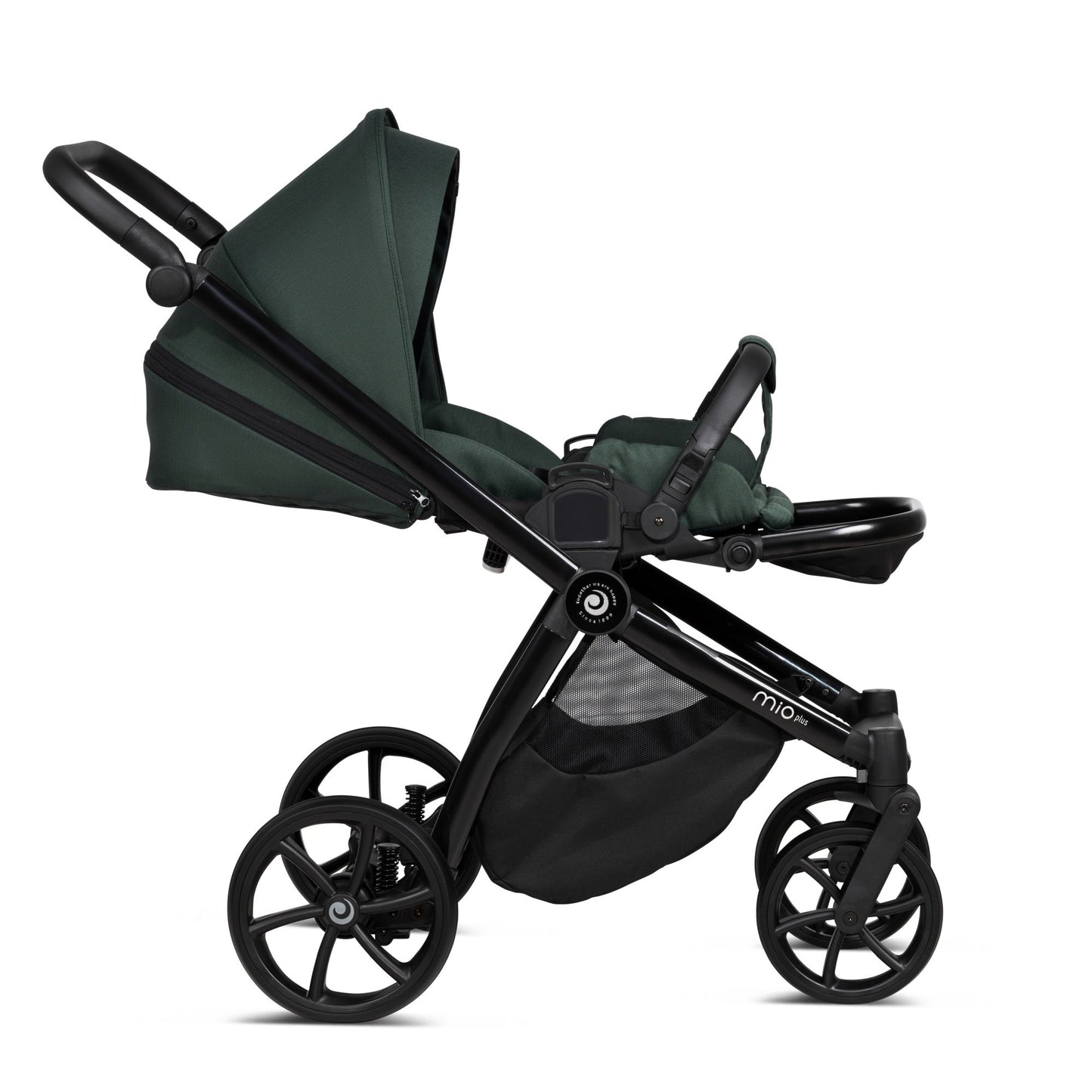 Tutis Mio Plus Thermo 2 In 1 Stroller - Pacific Green