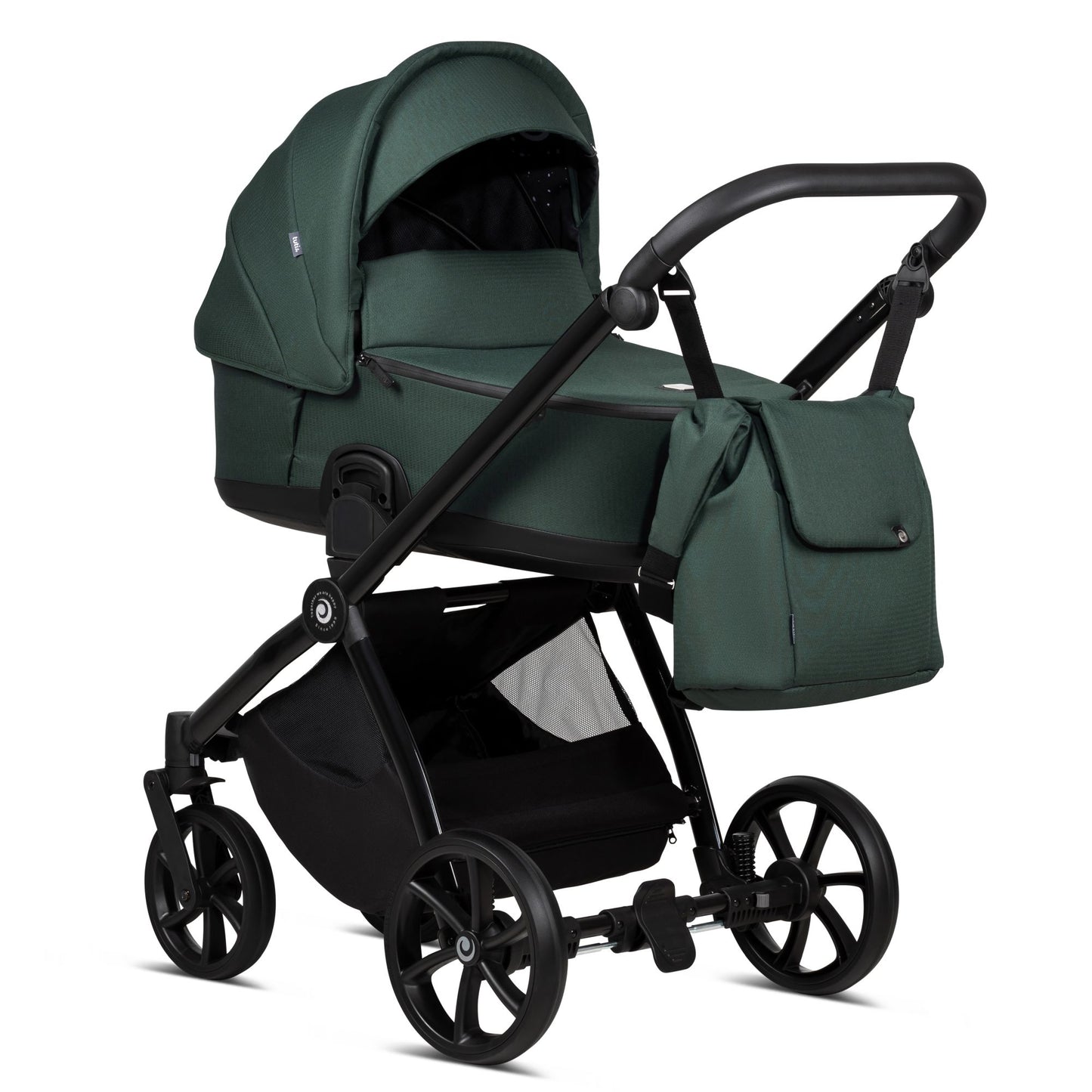 Tutis Mio Plus Thermo 2 In 1 Stroller - Pacific Green