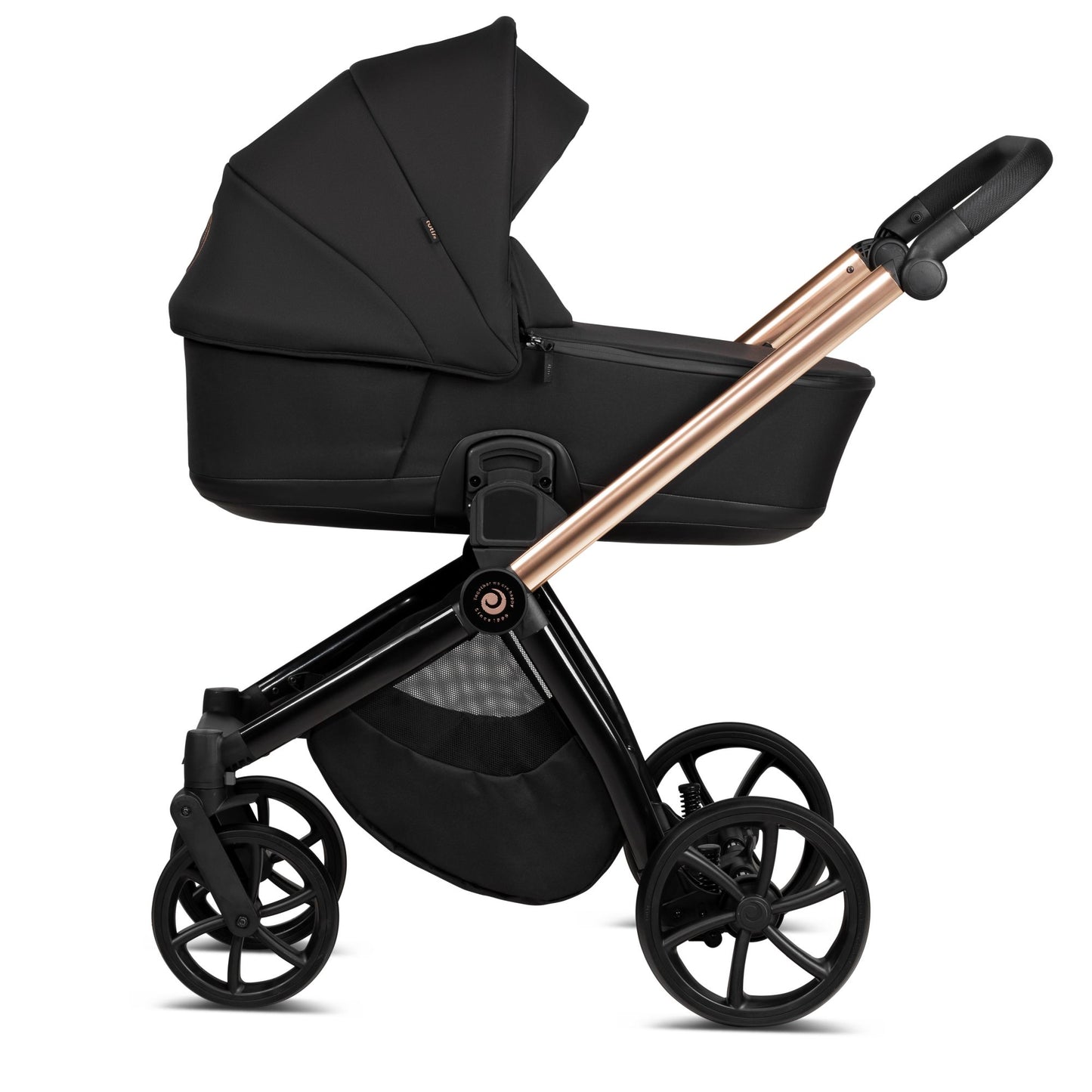 Tutis Mio Plus Thermo Black Edition Collection 2 In 1 Stroller Rose Gold 292