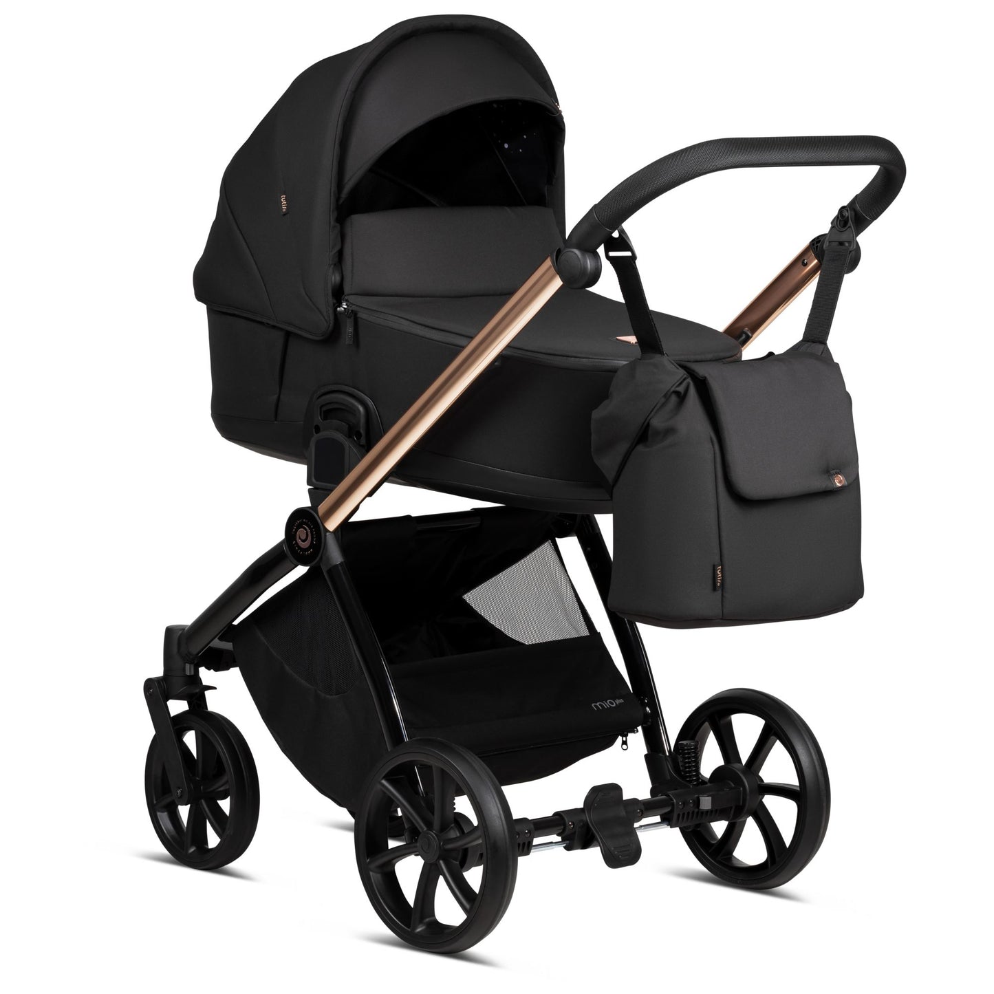Tutis Mio Plus Thermo Black Edition Collection 2 In 1 Stroller Rose Gold 292