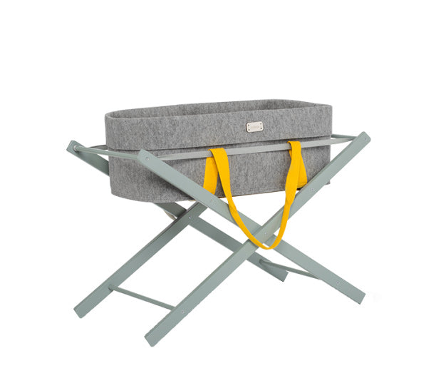 Mokee - WoolNest Moses Basket - Summer Dash