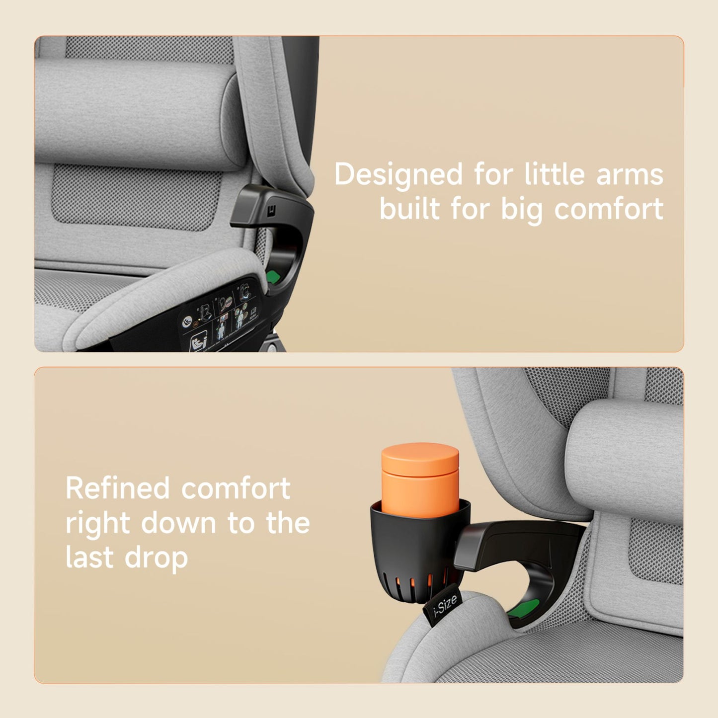 WELLDON COCOON TRAVEL 2 High Back Booster Car Seat in various colours