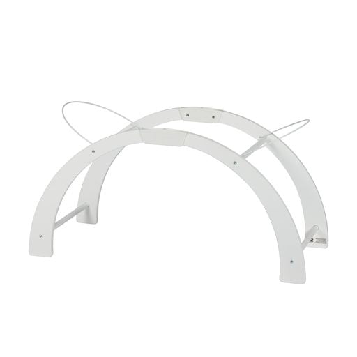 Shnuggle Moses Basket Stand Curve White