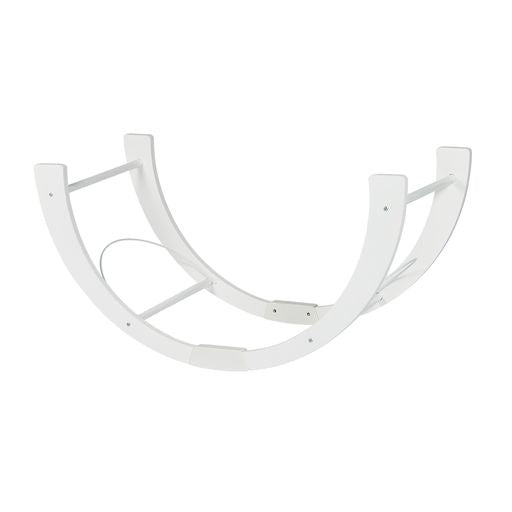 Shnuggle Moses Basket Stand Curve White