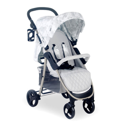 My BABIIE - MB30 Pushchair - Grey Tie Dye, Black with Grey & Oatmeal