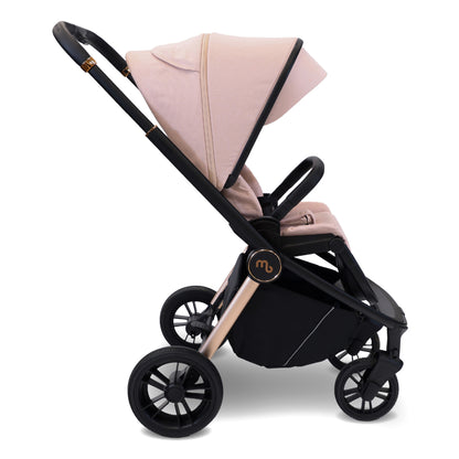 My Babiie MB450i 3 in 1 Travel System with i-Size Car Seat- Pastel Pink, Blue Steel , Ivory, Forest Green, Black & Chocolate