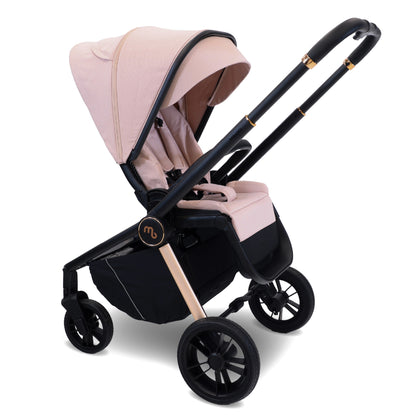 My Babiie MB450i 3 in 1 Travel System with i-Size Car Seat- Pastel Pink, Blue Steel , Ivory, Forest Green, Black