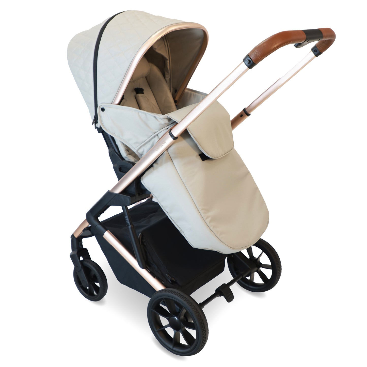 My Babiie MB500i 3-in-1 Travel System with i-Size Car Seat - Rose Gold Stone, Rose Gold Marble, Opal Blue , Obsidian Black, Moon Grey, Almond