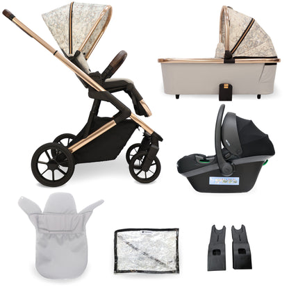 My Babiie MB500i 3-in-1 Travel System with i-Size Car Seat - in various colours