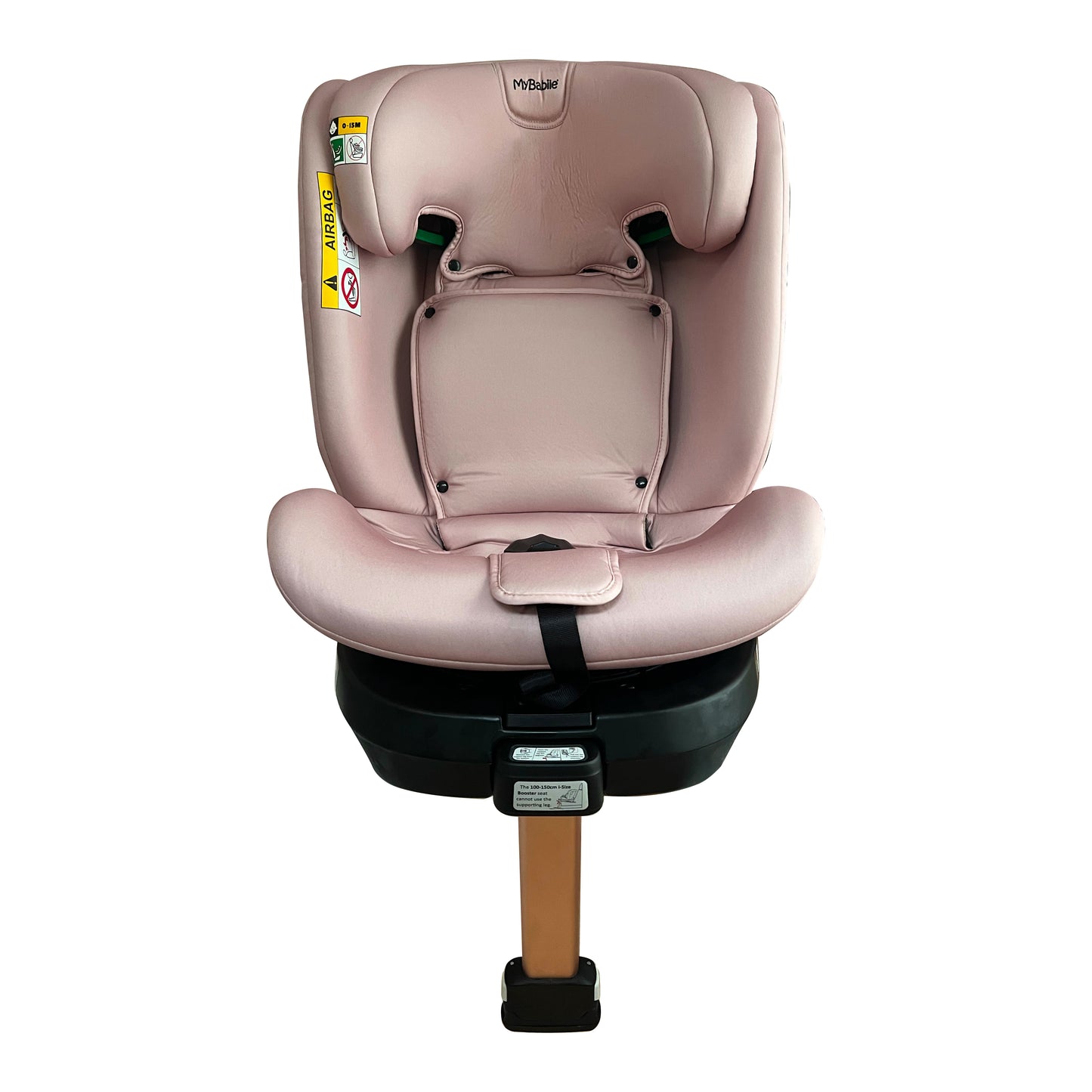 My Babiie Samantha Faiers Spin Car Seat Group 0+/1/2/3 i-Size Isofix Car Seat - Stylish Quilted Pink Polka (MBCSSPINSFPP)