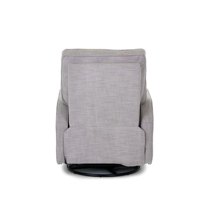 OBABY Madison Swivel Glider Recliner Chair - available in Bouclé Style, Oatmeal & Pebble