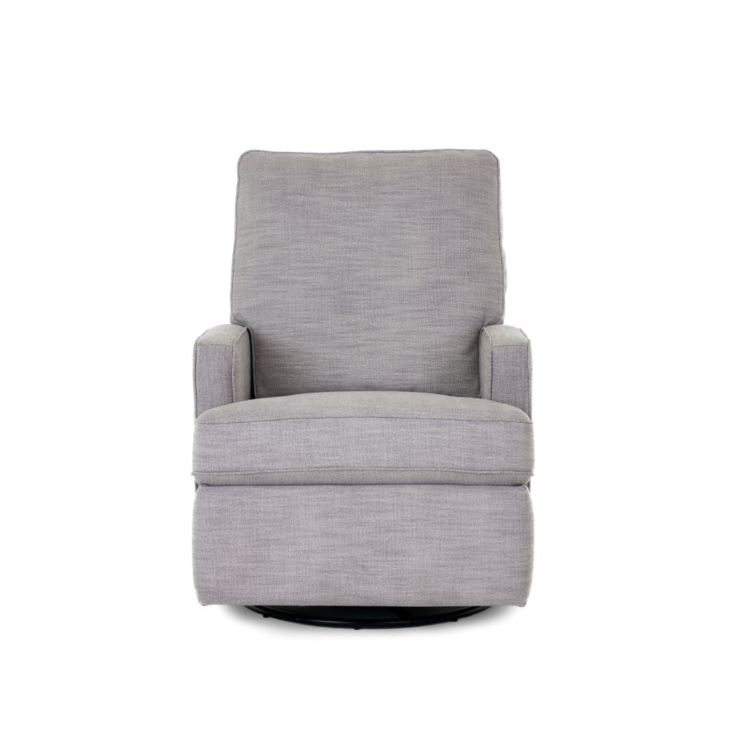 OBABY Madison Swivel Glider Recliner Chair - available in Bouclé Style, Oatmeal & Pebble