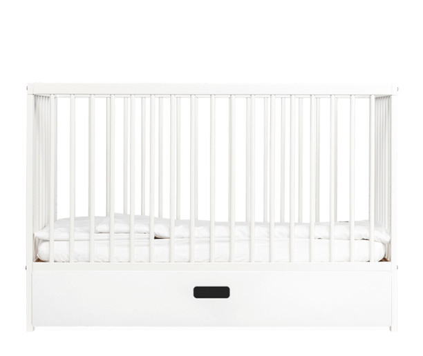 Mokee Cot Drawer (120x60) - White