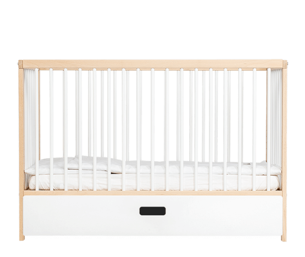 Mokee Cot Drawer (120x60) - White