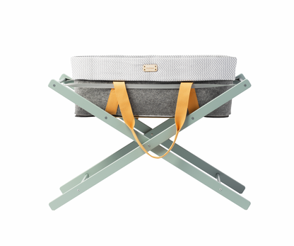 Mokee - WoolNest Moses Basket - Summer Dash