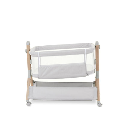 OBABY Cloud Bedside Crib – available in Oatmeal & Grey