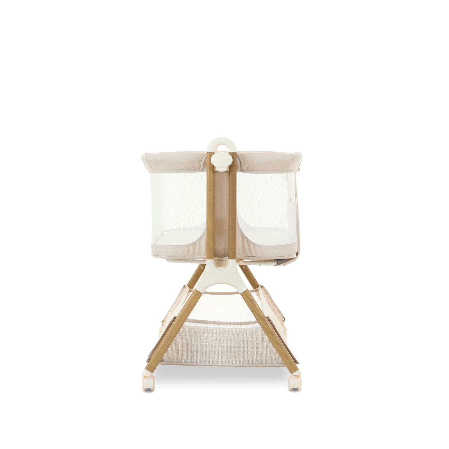 OBABY Cloud Bedside Crib – available in Oatmeal & Grey