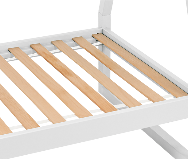 Mokee Tipi Bed Collection - White