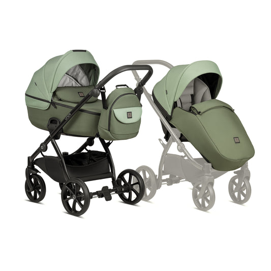 Tutis Uno5+ Earth  2 In 1 Stroller - Earth Matcha various colours available
