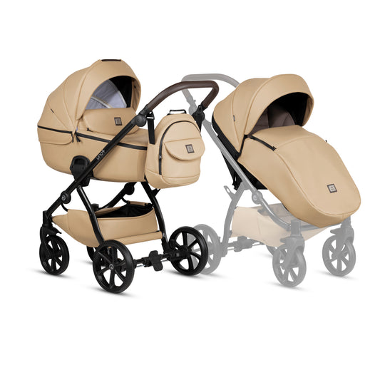 Tutis UNO5+ Leather Caramel 167 2 In 1 Stroller - Various colours available