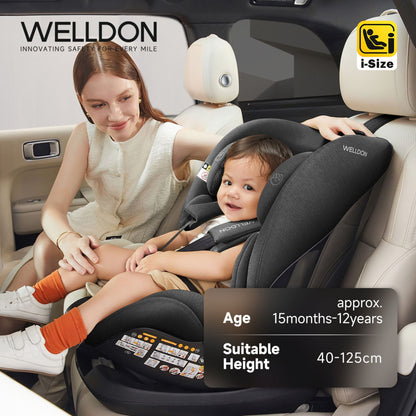 WELLDON Encore Pro Size Car Seat available in various colours