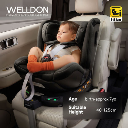WELLDON SMART ROTATE 2 Pro+ Car Seat in various colours