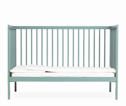 Mokee Mini Cot Bed in Stone Teal